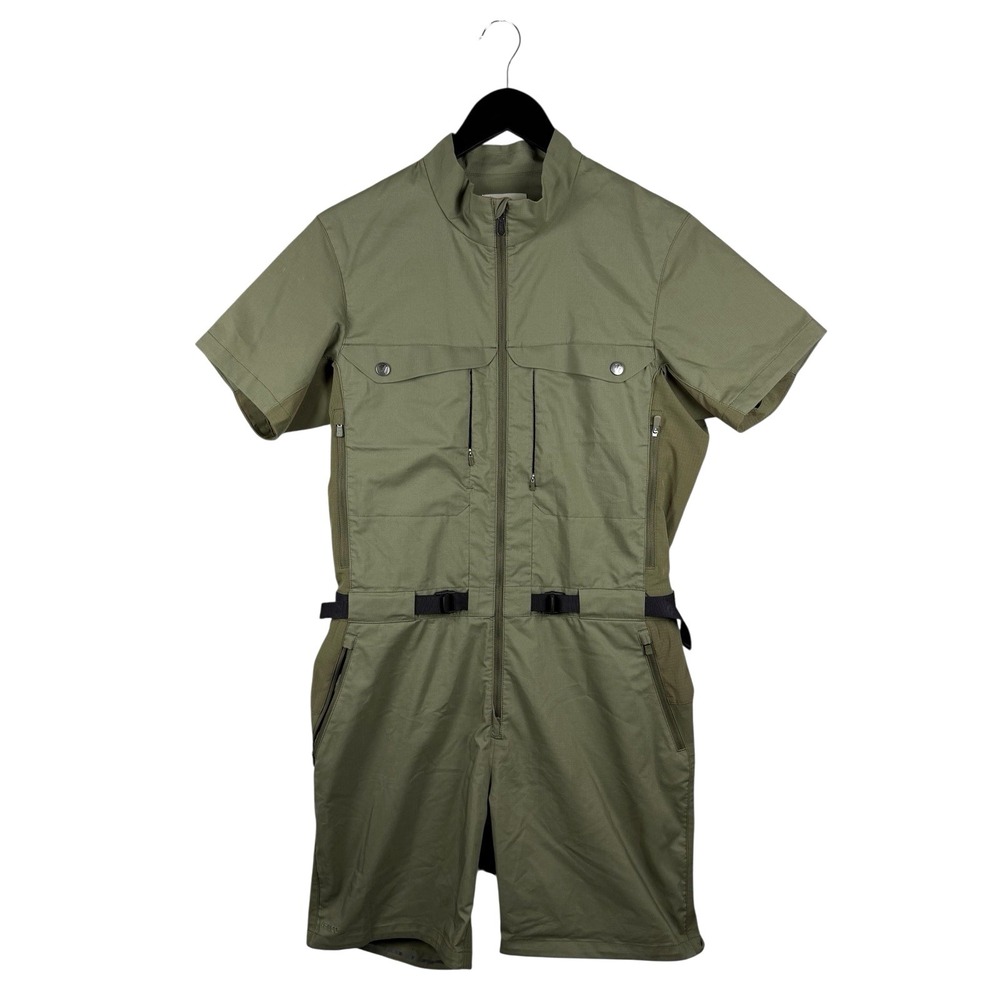 Fjallraven Specialized Field Jumpsuit M Green Outdoor Cycling Lightweight Hiking